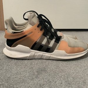 White and Pink Adidas